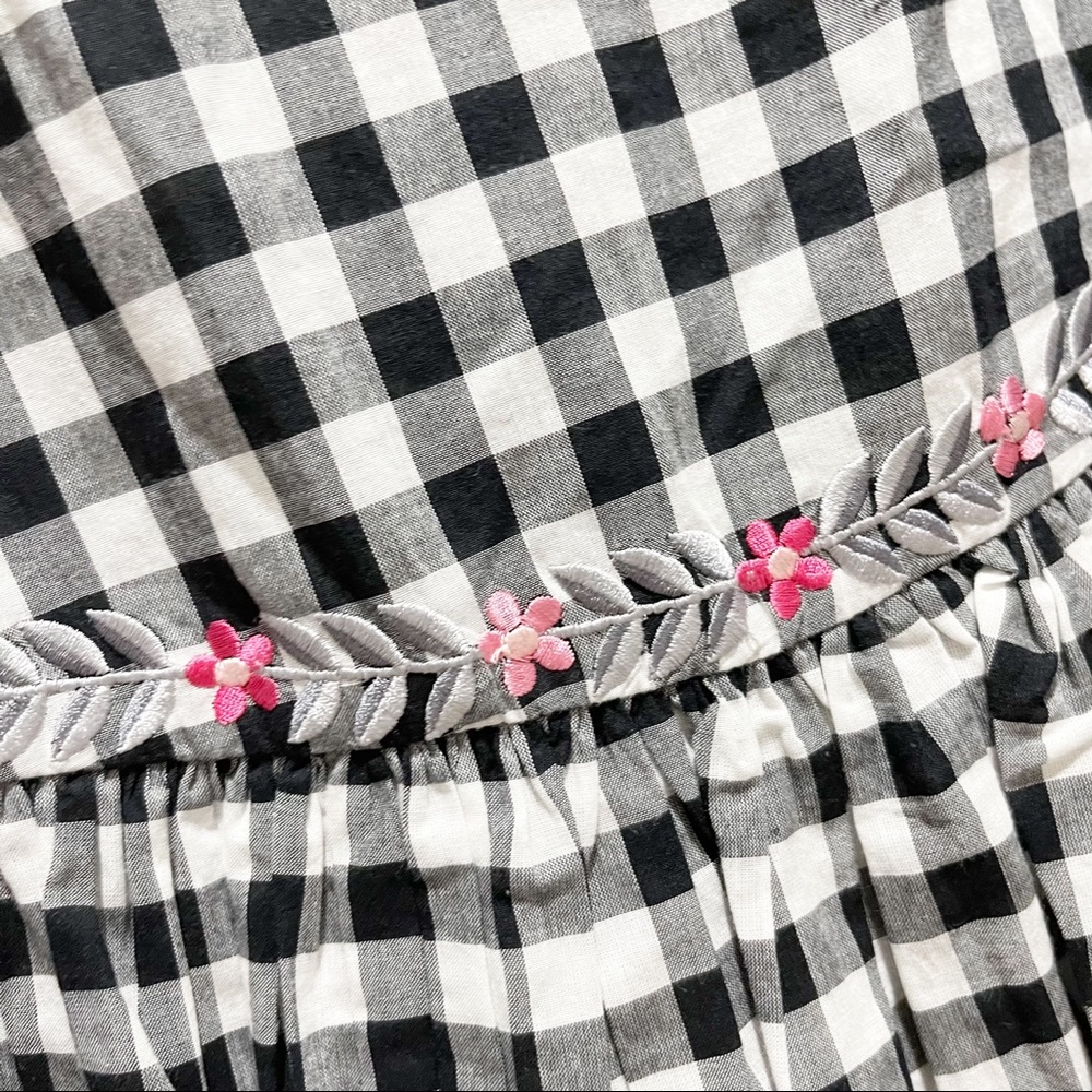 ANTHROPOLOGIE PANKAJ & NIDHI Gingham Peplum Top - Picture 4 of 10